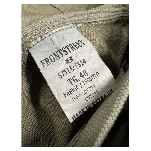 FRONT STREET 8  field jacket canvas FS15/B 100% cotone