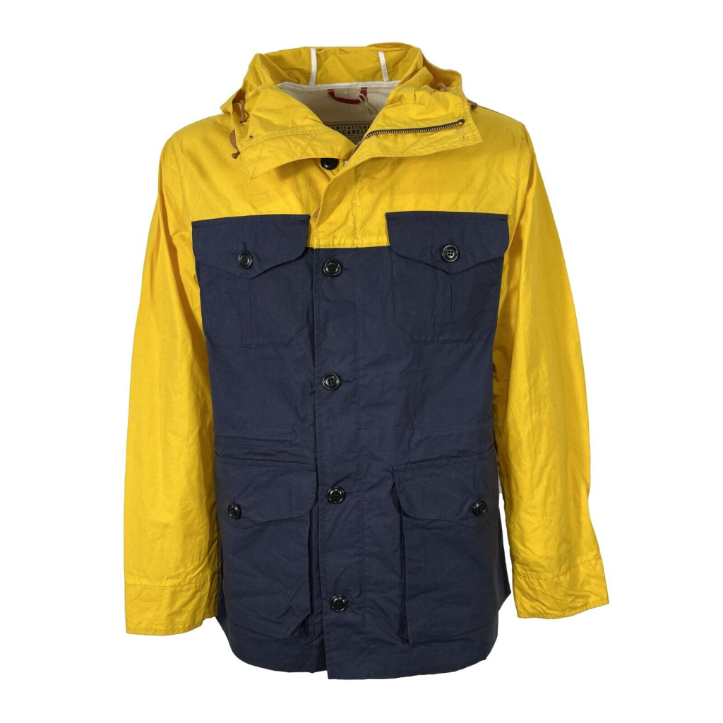 copy of MANIFATTURA CECCARELLI men's jacket in brown waxed cotton 7069 WX MADE IN ITALY
