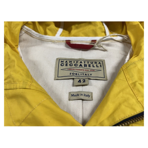 copy of MANIFATTURA CECCARELLI men's jacket in brown waxed cotton 7069 WX MADE IN ITALY