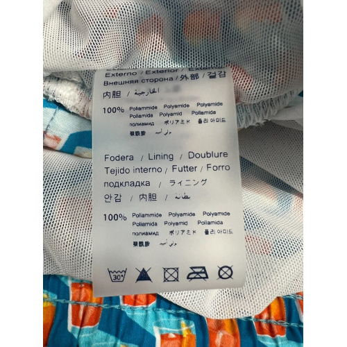ZEYBRA Men's swimsuit NEGRONI multicolor AUB359 100% nylon MADE IN ITALY