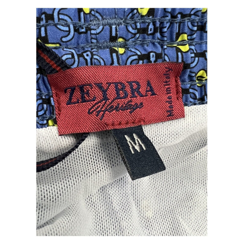 ZEYBRA Men's swimsuit BICI cobalt AUB355 100% nylon MADE IN ITALY
