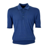 HAWICO men's polo shirt with edge CLIVE 100% cotton MADE IN SCOTLAND