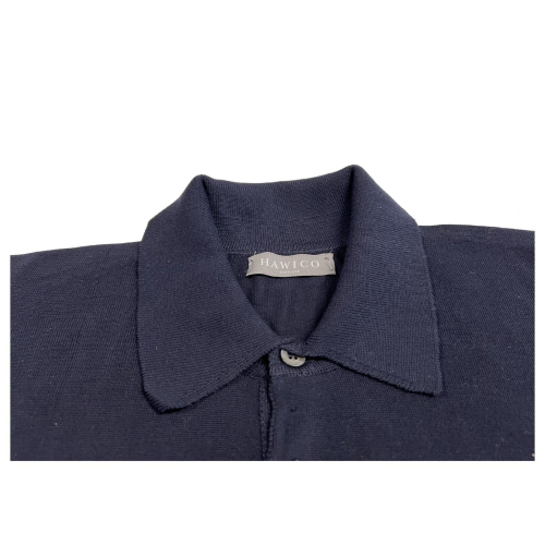 HAWICO men's polo shirt with edge CLIVE 100% cotton MADE IN SCOTLAND