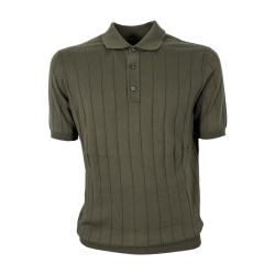 FERRANTE men's green polo...