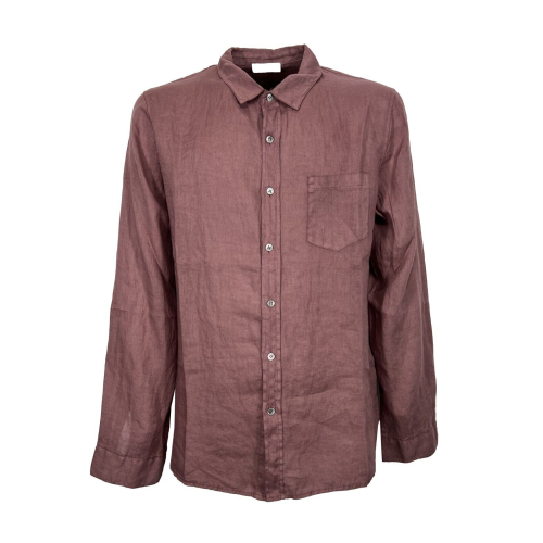 CROSSLEY man shirt JIKES 100% linen MADE IN ITALY