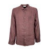 CROSSLEY man shirt JIKES 100% linen MADE IN ITALY