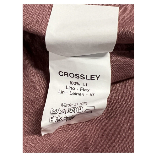 CROSSLEY man shirt JIKES 100% linen MADE IN ITALY