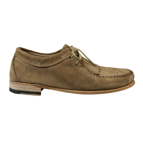 ICON LAB scarpa uomo sfoderata camoscio beige art PARABOOT FRANGIA 100% pelle MADE IN ITALY