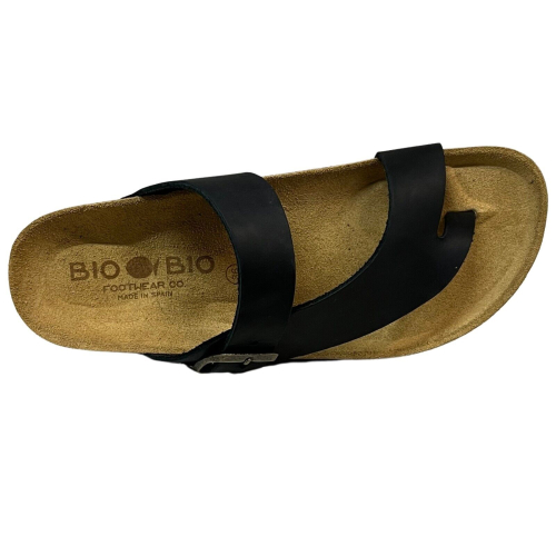 BIO BIO FOOTWEAR women's flip flops greased leather MERCHANDISE 100% leather MADE IN SPAIN