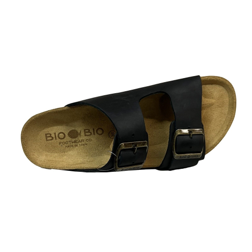 BIO BIO FOOTWEAR women's double band sandal MILA 100% leather MADE IN SPAIN