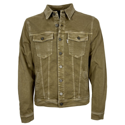 BARMAS men's jeans jacket color 10 oz slim mod REY B319 T10 MADE IN ITALY
