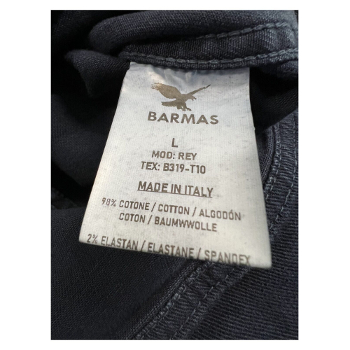 BARMAS men's jeans jacket color 10 oz slim mod REY B319 T10 MADE IN ITALY