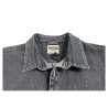 MADSON by BottegaChilometriZero giacca camicia jeans grigio DU22707 100% cotone MADE IN ITALY