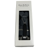 PAOLO DA PONTE elastic men's suspenders solid color MADE IN ITALY - 2