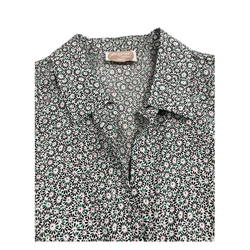 PERSONA by Marina Rinaldi linea N.O.W camicia donna fantasia fiori  11.7112111 BIGN 100% cotone