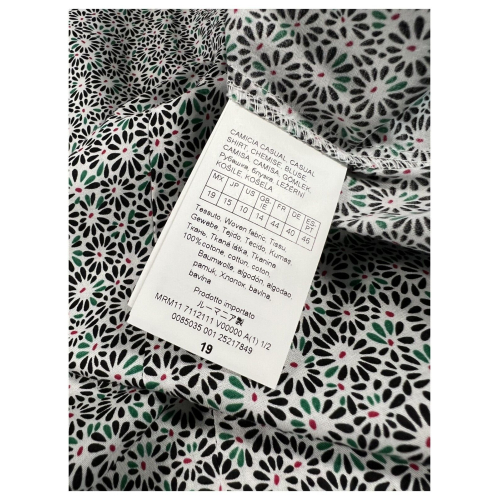 PERSONA by Marina Rinaldi linea N.O.W camicia donna fantasia fiori  11.7112111 BIGN 100% cotone
