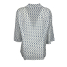 PERSONA by Marina Rinaldi linea N.O.W camicia donna fantasia bianco/azzurro 21.7112042 BARDO