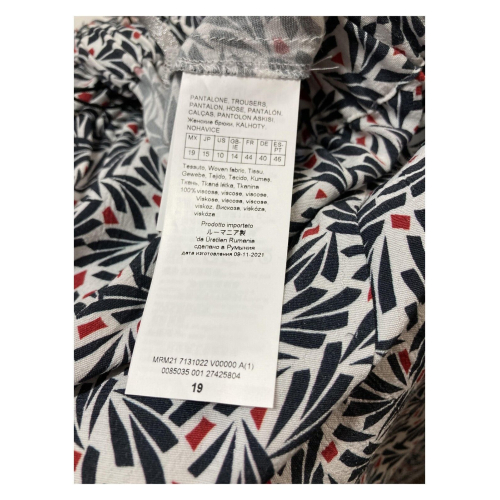 PERSONA by Marina Rinaldi N.O.W line patterned women's cropped trousers art 21.7131022 RICCI