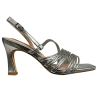 AZAREY sandalo donna ecopelle argento 562G357 MADE IN SPAIN