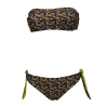 Bikini donna double-face JUSTMINE fantasia purple/rust/lime | B2770 8028 | Made in Italy