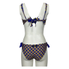 Bikini donna vela JUSTMINE double-face fantasia purple/rust/lime B2699  C8022  Made in Italy