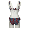 Bikini donna vela double-face JUSTMINE | turquoise/red/plum | B2699 C8027 | Made in Italy