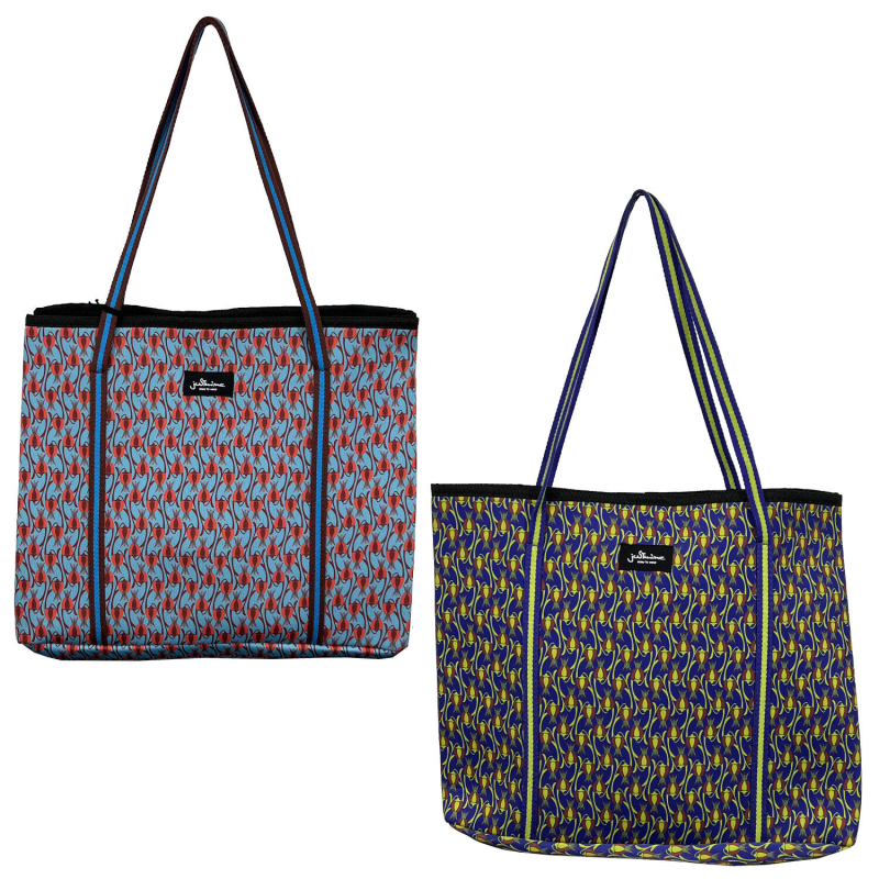 JUSTMINE Printed Women's Bag | double handle | K108 8027 SHOPPER | Made in Italy