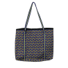 Borsa donna stampata JUSTMINE | doppio manico | K108  8027 SHOPPER | Made in Italy