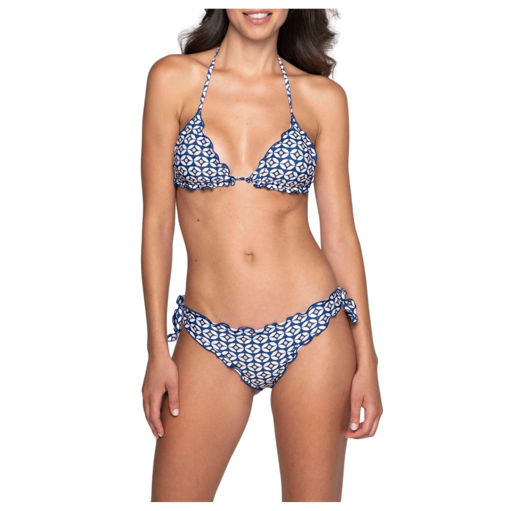 WIKINI bikini a triangolo Bikini Fru Fru 2317 MADE IN ITALY