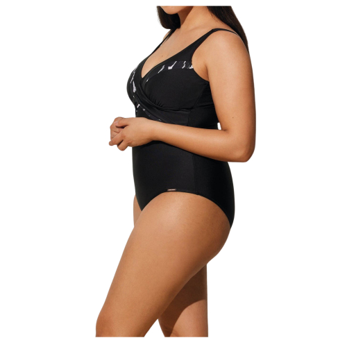 Black one-piece swimsuit REDUCER YSABEL MORA, CUP B, ART. 82231