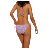 Bikini a triangolo stampa floreale viola YSABEL MORA, COPPA B, ART. 82055