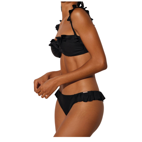 Bandeau bikini with flounces YSABEL MORA, CUP C, ART. 82177