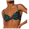 Bandeau bikini with reductive underwire, polka dots YSABEL MORA, CUP D, ART. 82288