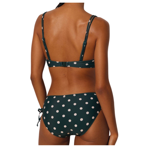 Bandeau bikini with reductive underwire, polka dots YSABEL MORA, CUP D, ART. 82288