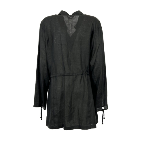 Shirt jacket PERSONA by Marina Rinaldi , 100% linen, 7192094 EUROPE, MADE IN ITALY