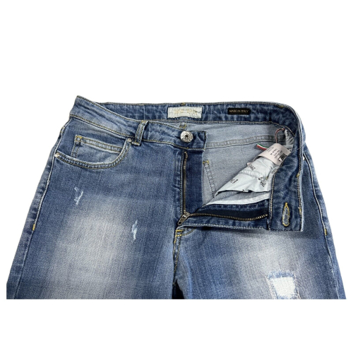 Jeans boy-friend donna denim leggero TAKE TWO 98% cotone 2% elastan mod DKE4554 MADE IN ITALY