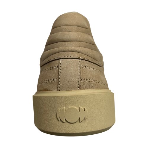 PANTOFOLA D'ORO Beige man shoe LEAGUE LOW art LLG7TU nubuck material beige MADE IN ITALY