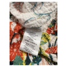 LA FEE MARABOUTEE floral patterned woman dress FF-RO-SAFOU-A 98% cotton 2% elastane