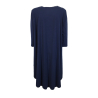 SOHO-T maxi t-shirt donna asimmetrica art 21SM48 21SJ1460 MIRAGE in cotone MADE IN ITALY