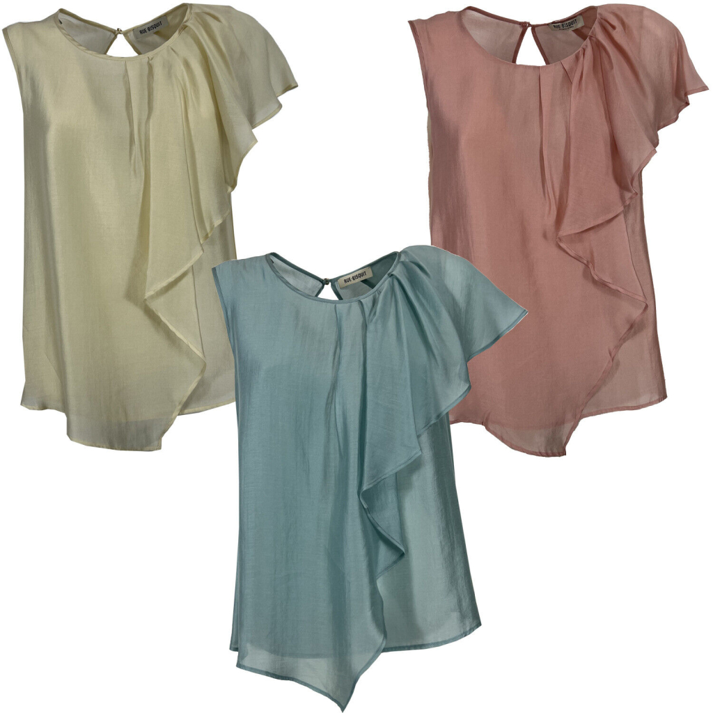 RUE BISQUIT top donna RS7305 TOP ORGANZA