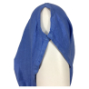 LA FEE MARABOUTEE light blue woman dress FD-RO-PELOTA 100% linen MADE IN ITALY