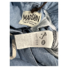 MADSON by BottegaChilometriZero men's bermuda light light jeans DU23031 BALOON 100% cotton MADE IN ITALY