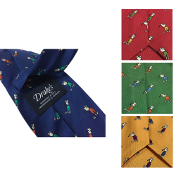 DRAKE'S LONDON men's tie...