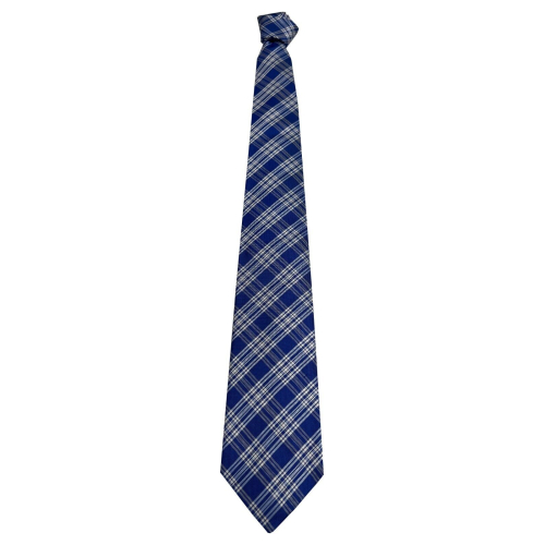 DRAKE’S LONDON cravatta uomo foderata cm 8 madras azzurro/bianco 100% seta MADE IN LONDON