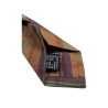 DRAKE'S LONDON man tie multicolor madras cm 147x8 100% silk MADE IN ENGLAND