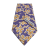 DRAKE'S LONDON Men's lined tie floral wisteria pattern MADE IN ENGLAND