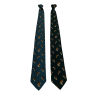 DRAKE'S LONDON fan lined tie. dogs cm 147x8 100% wool MADE IN ENGLAND