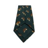 DRAKE'S LONDON fan lined tie. dogs cm 147x8 100% wool MADE IN ENGLAND