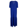 PERSONA by Marina Rinaldi N.O.W line long bluette jersey dress 21.7622012 ODINO