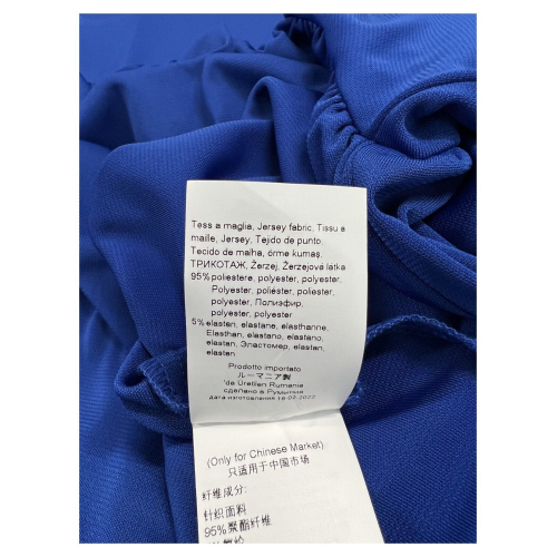 PERSONA by Marina Rinaldi linea N.O.W abito jersey bluette lungo 21.7622012 ODINO